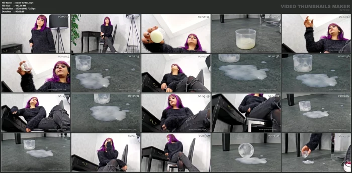 Bratty Jenny - Nina - Swallow Stranger's Cum - DOMINANT GIRLS - MP4