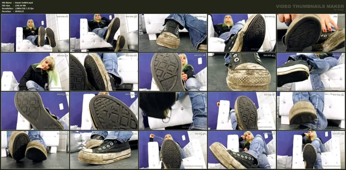 Bratty Jenny - Nina - Lick Off The Dirt And Eat It! - DOMINANT GIRLS - MP4