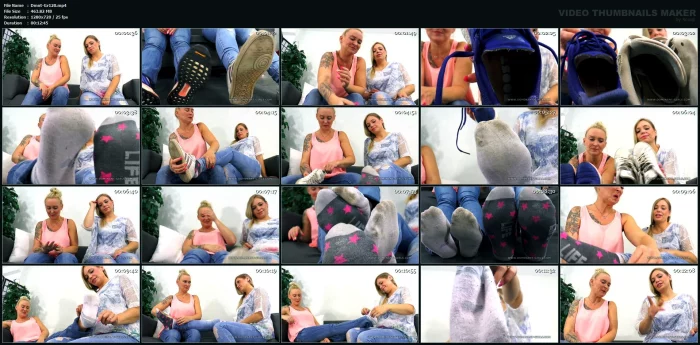 Queen Hanna And Mistress Jane - This Is Horror For Your Olfactory Sense! - DOMINANT GIRLS - MP4