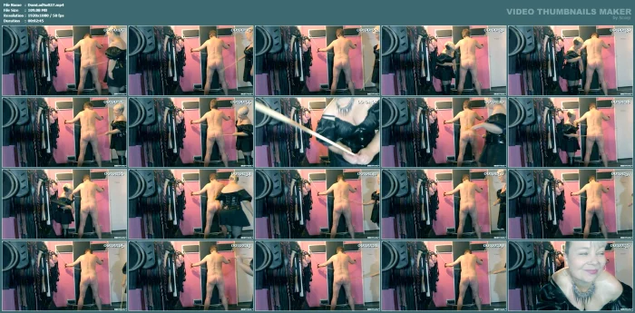 Cane Spanking On The Cross Part 4 - DOMINA LADY SUSAN - MP4