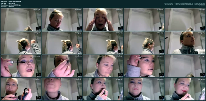 Ms. Domse Does Her Makeup - DOMINA LADY SUSAN - MP4