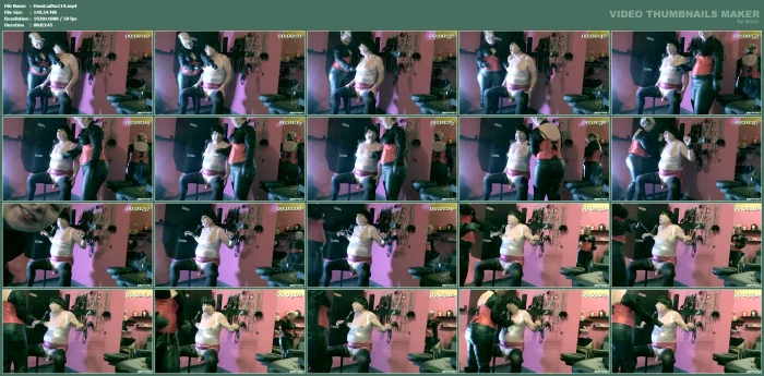 Nipple Torture On The Slave Chair - DOMINA LADY SUSAN - MP4