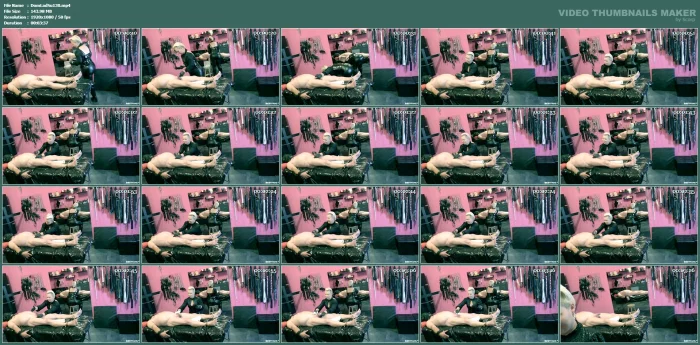 Restrained Slave Is Forcibly Ejaculated On The Rack - DOMINA LADY SUSAN - MP4