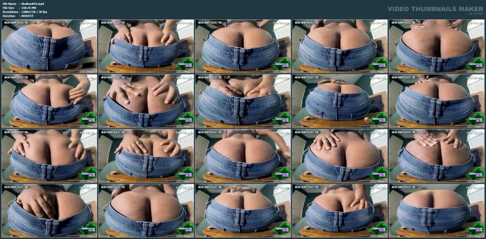 Dominate & Denied - Ebonybooty49's Tease - EBONYBOOTY49 / GAS GODDESS - MP4