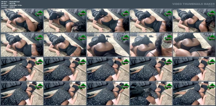 Ebonys Makes Fan Nauseous With Her Farts - EBONYBOOTY49 / GAS GODDESS - MP4