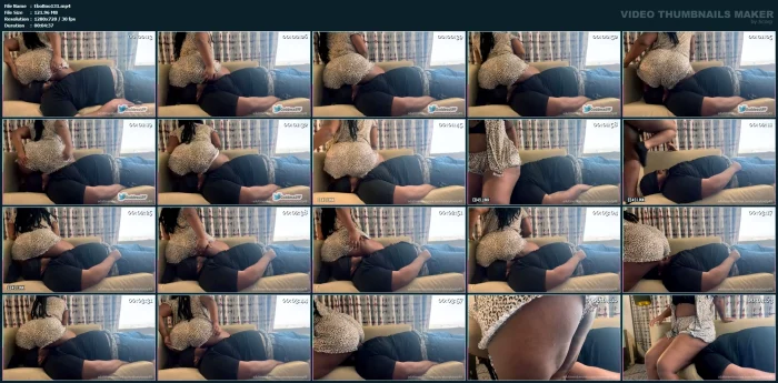 Fart Sniffer Room Service Part 2 - EBONYBOOTY49 / GAS GODDESS - MP4