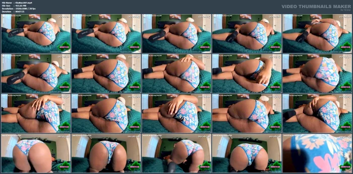 Inhale All Of Domme Ebony's Nasty Panty Farts! - EBONYBOOTY49 / GAS GODDESS - MP4