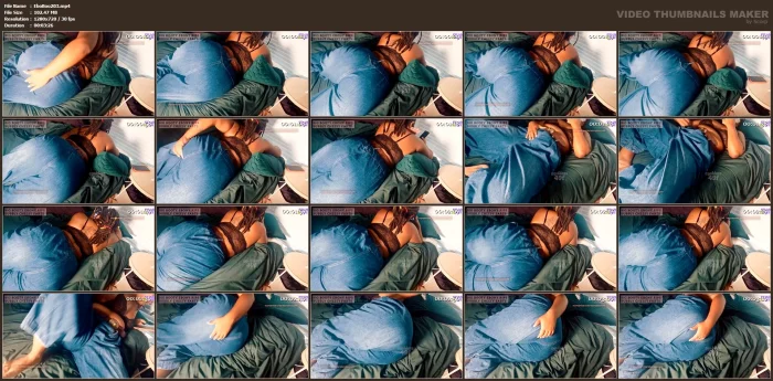 Laid Up & Letting Loose Bubbly Cheese Farts In Baggy Jeans - EBONYBOOTY49 / GAS GODDESS - MP4