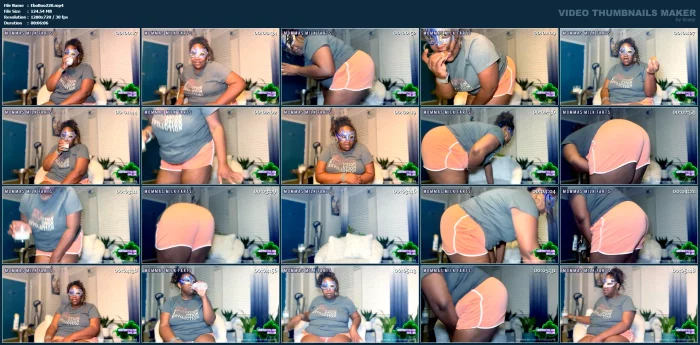 Mommas Milk Farts - EBONYBOOTY49 / GAS GODDESS - MP4