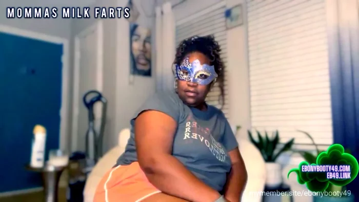 Mommas Milk Farts - EBONYBOOTY49 / GAS GODDESS - MP4