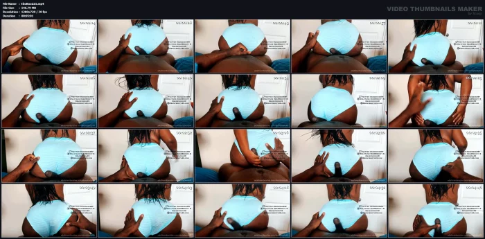 Morning Dick Farts - EBONYBOOTY49 / GAS GODDESS - MP4