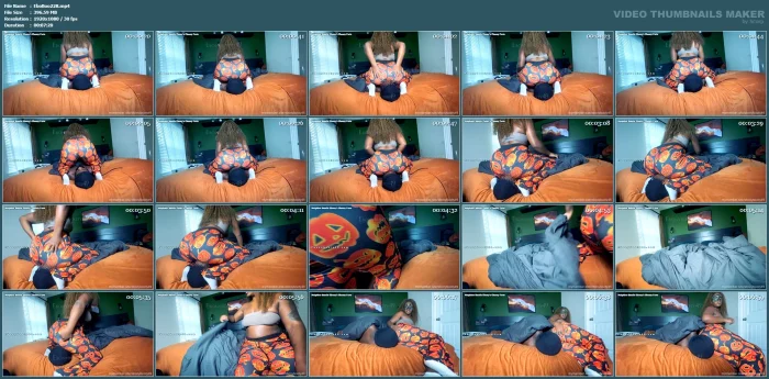 Neighbor Smells Ebony's Cheesy Farts! - EBONYBOOTY49 / GAS GODDESS - MP4