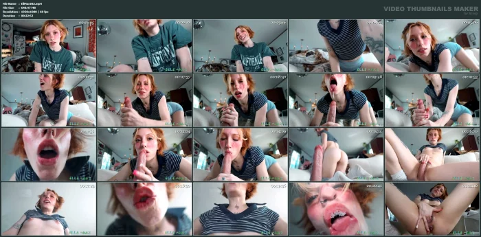 Physical Therapy Creampie - ELLE MARZ - MP4