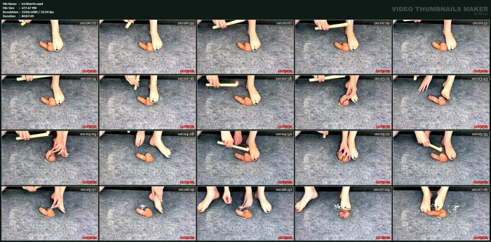 Mistress Drips Hot Wax On Dick With Balls And Has Fun Easycbtgirl - ANNY CANDY PAINBOY / EASYCBTGIRL - MP4