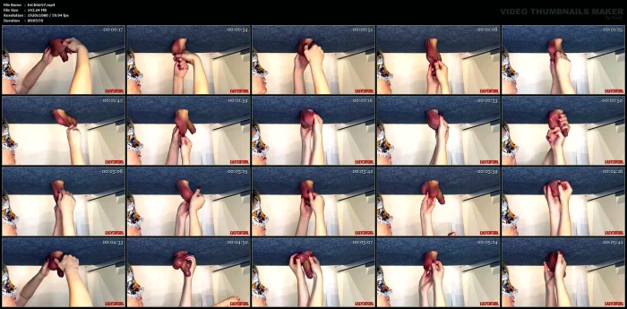 Mistress Very Hard Scrotum Stretching Her Slave Easycbtgirl - ANNY CANDY PAINBOY / EASYCBTGIRL - MP4