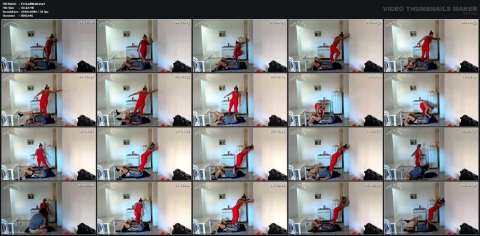 Devils Trampling - FEET LADY / PAULA MANCINI - MP4