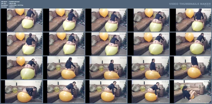 Fgp036 - Double Giant Balloon - FOXGLOVE PRODUCTIONS / RAYNA RAIN - MP4