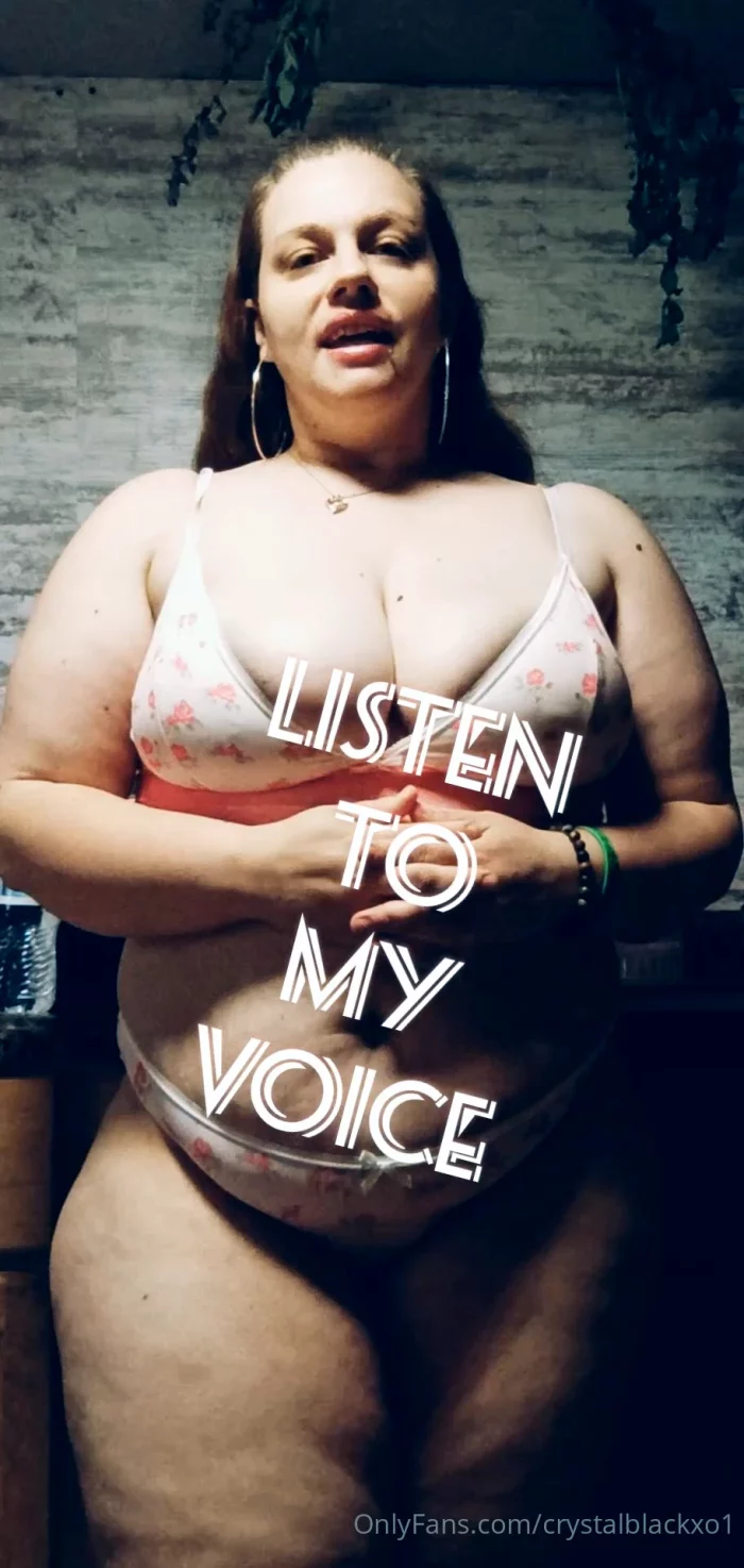 Listen To My Voice POV - CRYSTALBLACKXO1 / MOMMY KINK - MP4