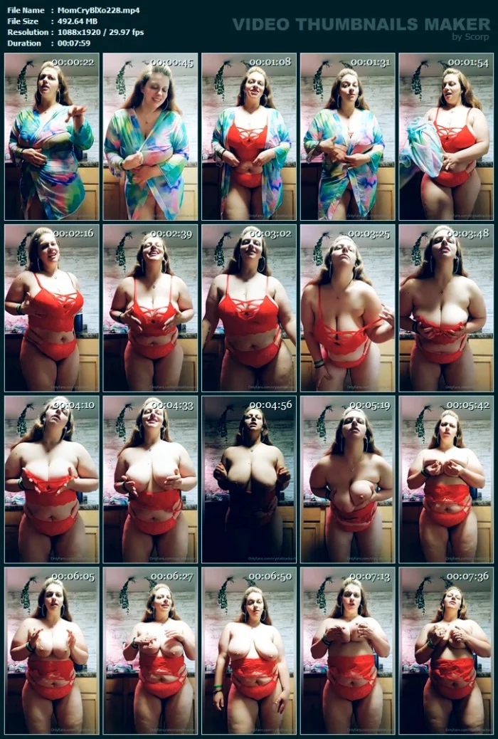 POV You Have This Neighbor With Some Big Tits - CRYSTALBLACKXO1 / MOMMY KINK - MP4