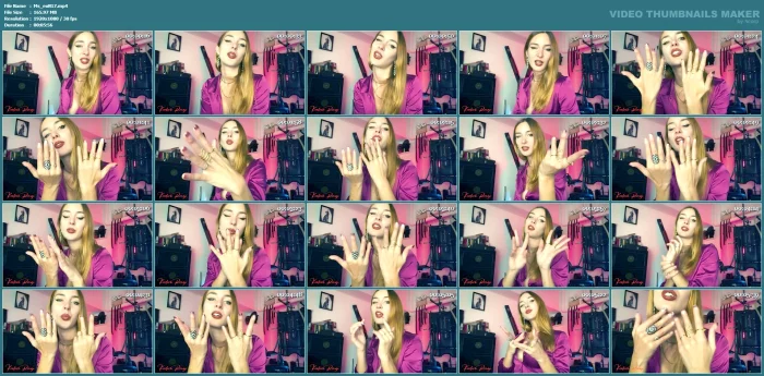 Diamonds And Dominance - The Intimate Dance Of Hand Worship - ELIS EURYALE / MISTRESS EURYALE - MP4