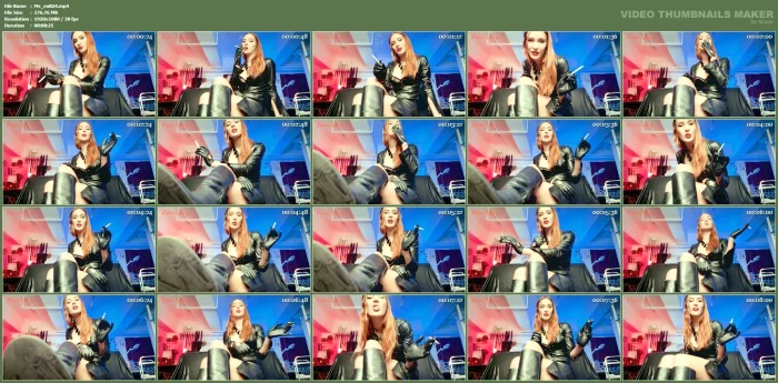 Fine Leather, Pathetic Ashtray - ELIS EURYALE / MISTRESS EURYALE - MP4