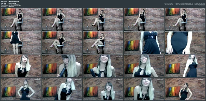 Strict Protocol For Sissy - GODDESS AMYLEEN MOORE - MP4