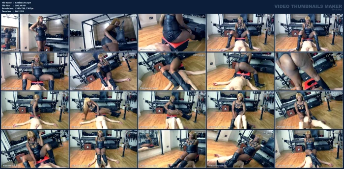 Eclipsed By That Juicy Arse - MISTRESS AVA BLACK / YOURPAINISMYPLEASURE - MP4