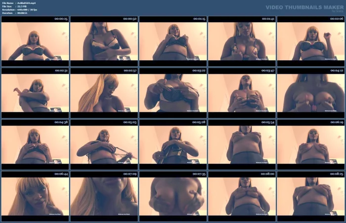 Mesmerised By My Tits - MISTRESS AVA BLACK / YOURPAINISMYPLEASURE - MP4