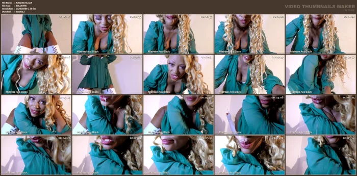 Open Wide My Little Spittoon - MISTRESS AVA BLACK / YOURPAINISMYPLEASURE - MP4