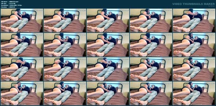 Gray Sweatpants SPH - GODDESS BETTY JANE / BIBIBETTY - MP4