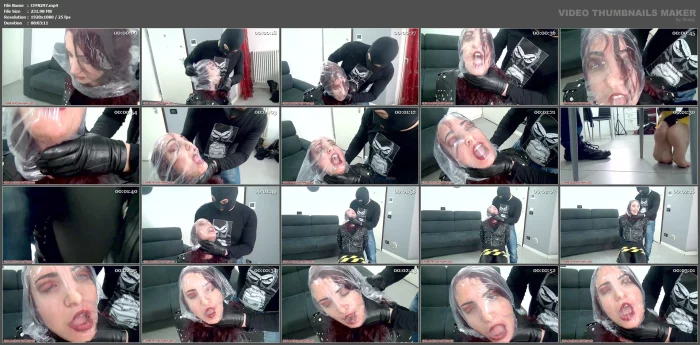 Lilli Bagged By Masked Man - Bagging Fantasy - CRIME FETISH FANTASIES - MP4