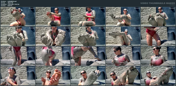 New Zealand Mud Bath - GODDESS ALEXANDRA SNOW - MP4