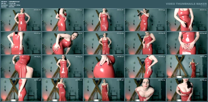 Red Rubber JOI - GODDESS ALEXANDRA SNOW - MP4