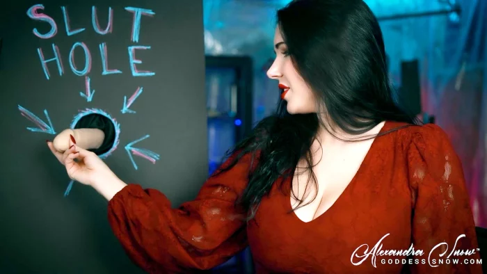 Slut Hole - GODDESS ALEXANDRA SNOW - MP4