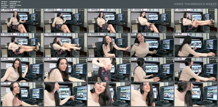 Watching Gay Porn At Work - GODDESS ALEXANDRA SNOW - MP4