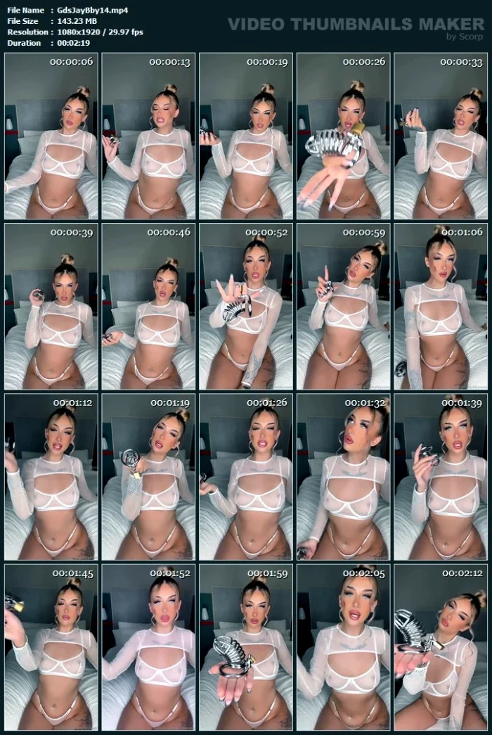 Lock It Up For Goddess - GODDESS JAY - MP4