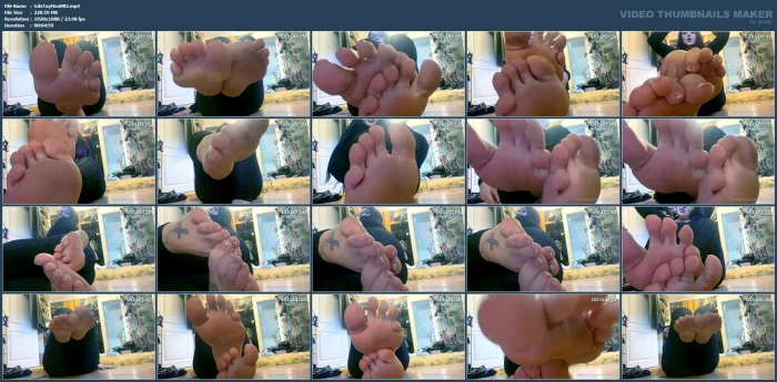 Inhale My Toes! - GODDESS TAYLOR HEARTS - MP4