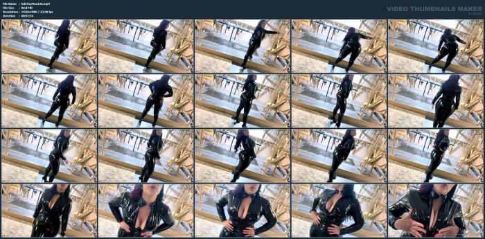 Pvc Tease - GODDESS TAYLOR HEARTS - MP4