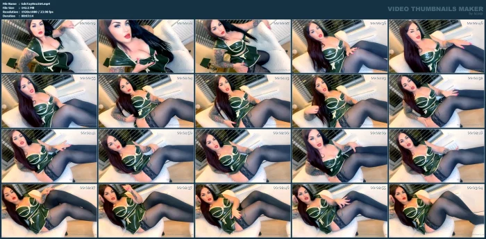 Stocking Addict - GODDESS TAYLOR HEARTS - MP4