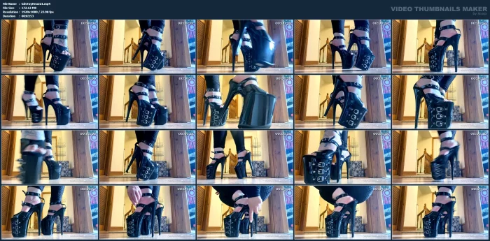 Worship These New Big Heels - GODDESS TAYLOR HEARTS - MP4