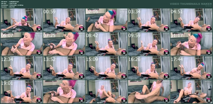 Limited Release - 20 Minute Edging Challenge - Pink Thumb Edition - GODDESSBBGRL - MP4