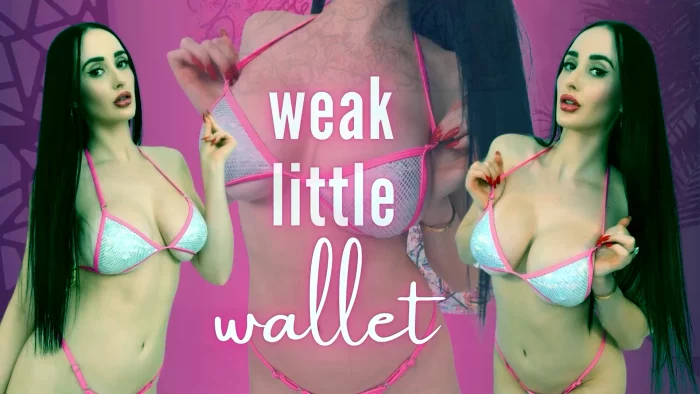 Weak Little Wallet - GODDESS VIOLET VOSS - MP4