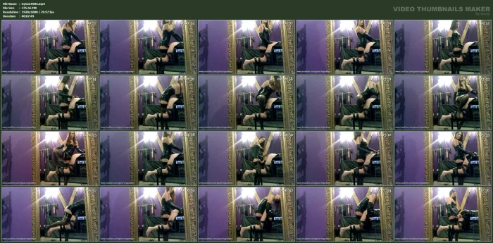 Admiring Myself Pegging My Slave In The Mirror - GYNARCHY GODDESS / GODDESS SERENA - MP4