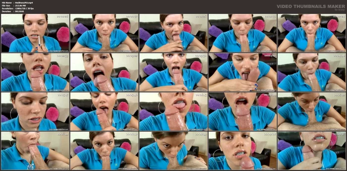 Melissa Campbell - Her Braces And Lip Gloss Were Too Much For The Little Penis - HAND DOMINATION - MP4