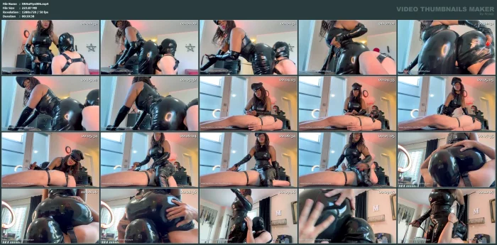 Beta Bitch Made Into Latex Ass Licker - IWANTMYSTIQUE / CARIBBEAN MISTRESS - MP4