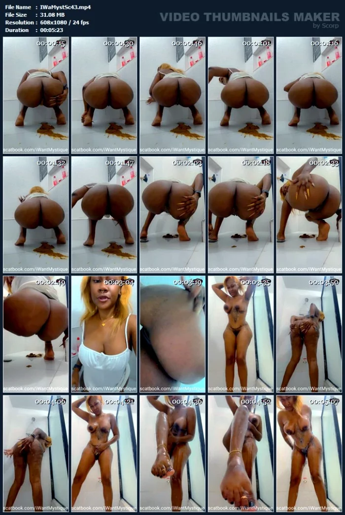 Pooping Diarrhea In Punta Cana - IWANTMYSTIQUE / CARIBBEAN MISTRESS - MP4