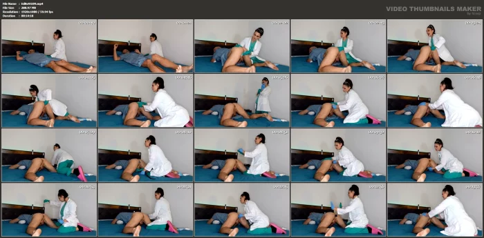 Goddess Fina Gives Her Patient Proper Anal Prep For Colonosc - ISLAND BOY VIDS - MP4