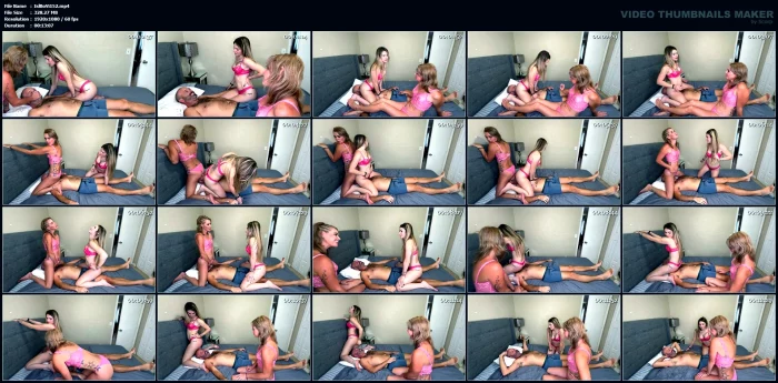 Kody Evans & London Evans Facesitting Tag Team - ISLAND BOY VIDS - MP4