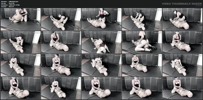 Tiffany Nacke Straps Me Like A Mummy To Stroke My Cock - ISLAND BOY VIDS - MP4