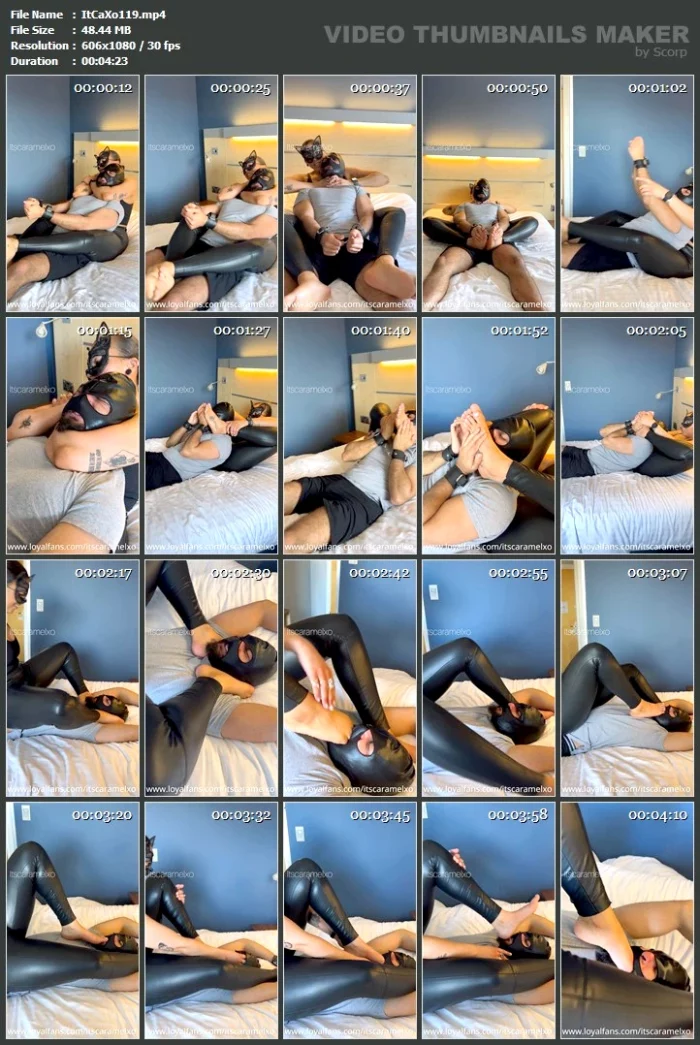 Rnc And Foot Worship - MISTRESS CARAMEL / ITSCARAMELXO - MP4